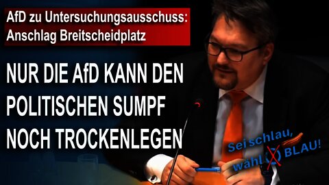 AfD zu Untersuchungsausschuss: Anschlag Breitscheidplatz, Petr Bystron, Stefan Keuter AfD