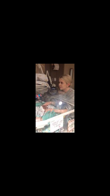 This little girl is a fighter