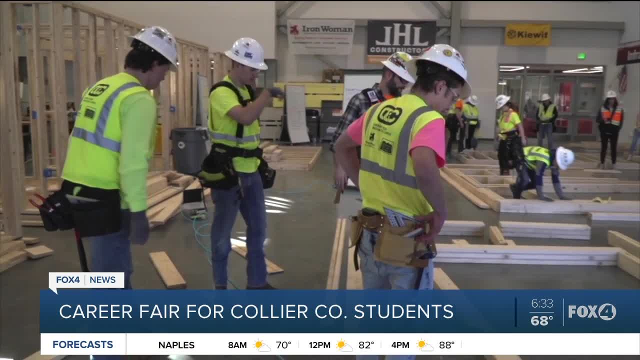 Career fair for Collier County students