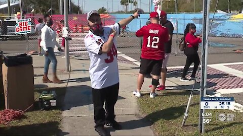 Tailgaters are soaking in excitement