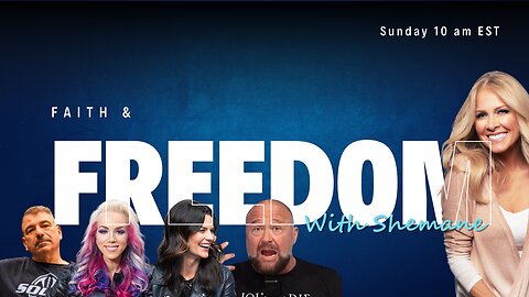 Don't miss tomorrow's Faith & Freedom!