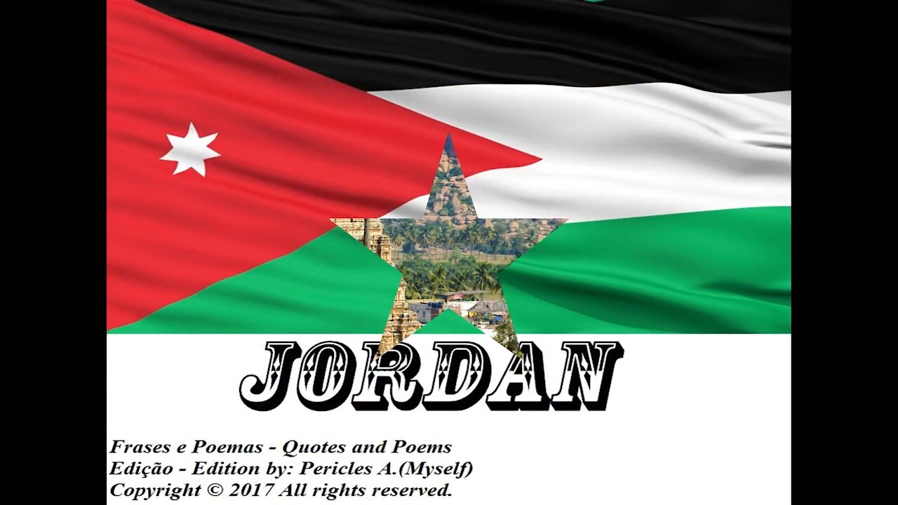 Flags and photos of the countries in the world: Jordan [Quotes and Poems]