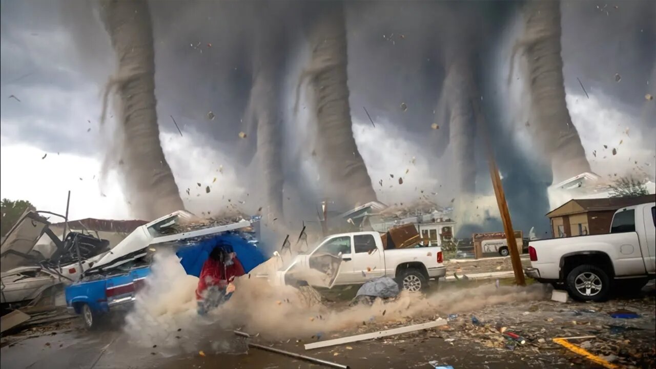 CYCLONE BOMB Hits Without Warning Chaos in Vancouver! Footage: Storm!