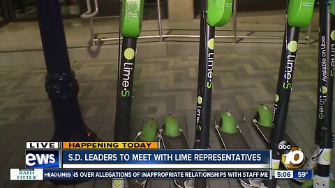 City, Lime meeting over scooter regulations