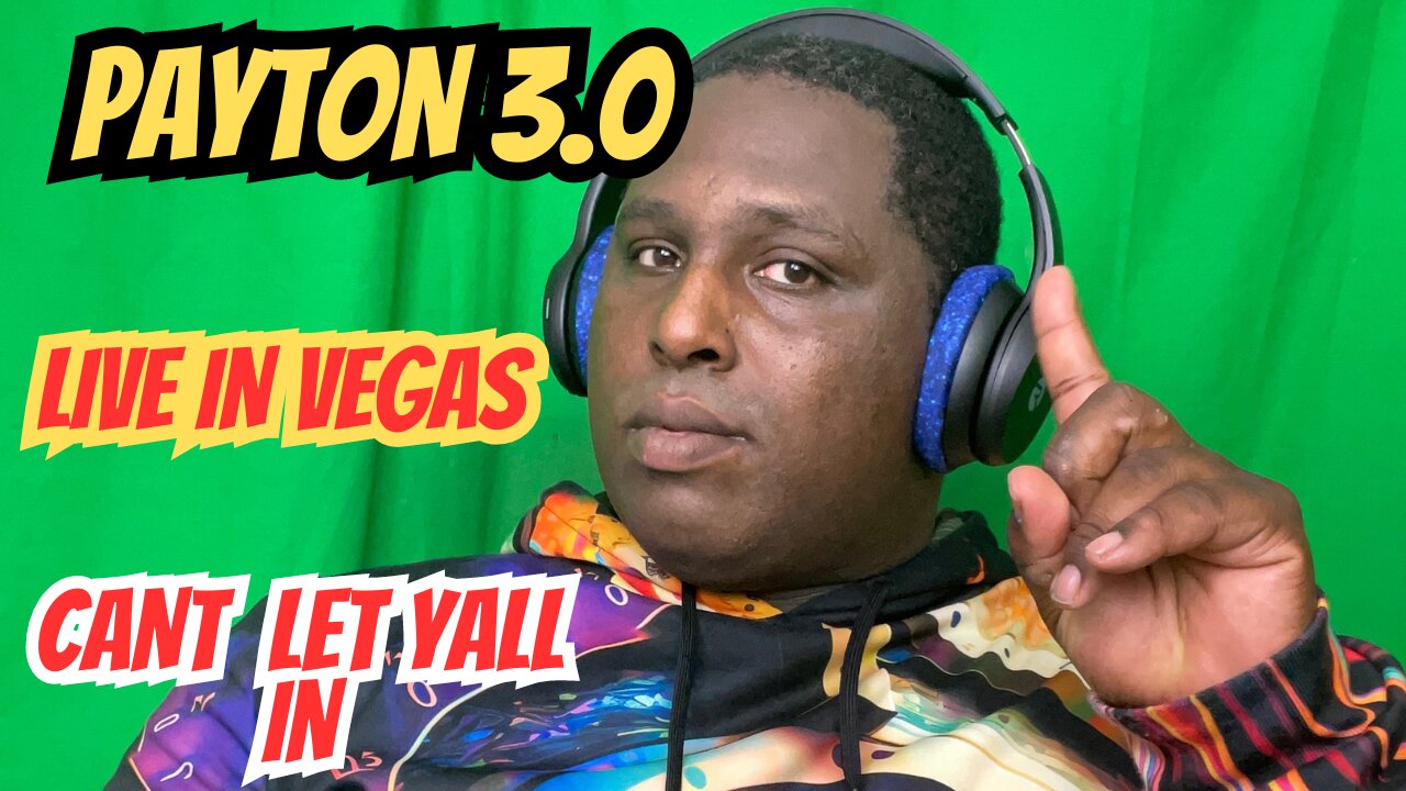 PAYTON 3.0 "CANT LET YALL IN" LIVE ( IN VEGAS)