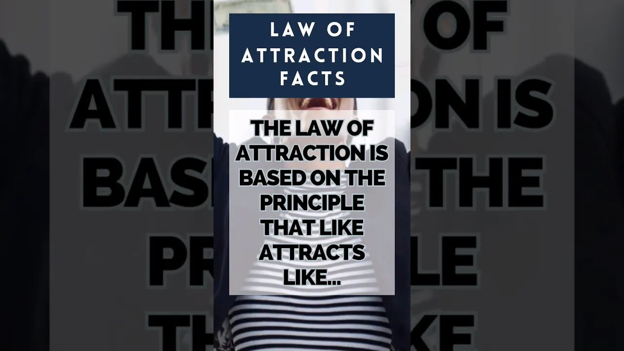 Law of Attraction Facts: Like Attracts Like #facts #motivation #youtubeshorts