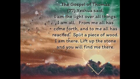 The Gospel of Thomas: (77)