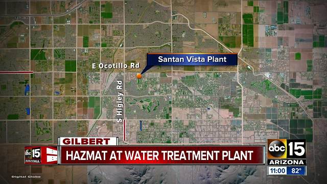 Three people transported to hospital after hazmat in Gilbert