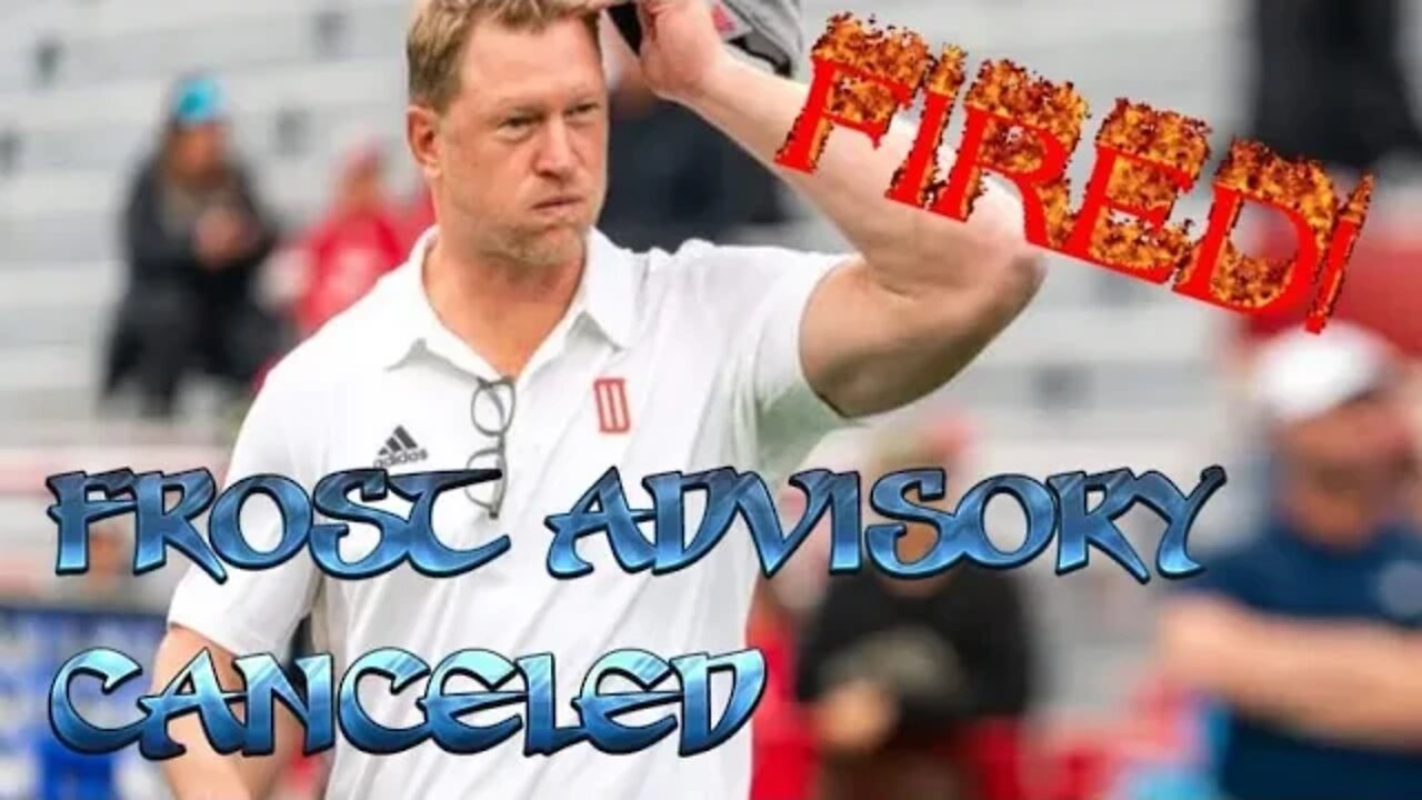 Scott Frost Fired From Nebraska