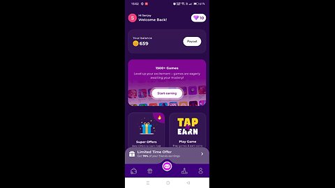 a new earning app #tap and earn