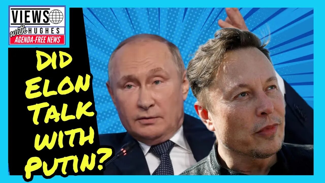 Vice Accuses Elon Musk of Speaking w/ Putin BEFORE Posting Ukraine-Russia Peace Plan