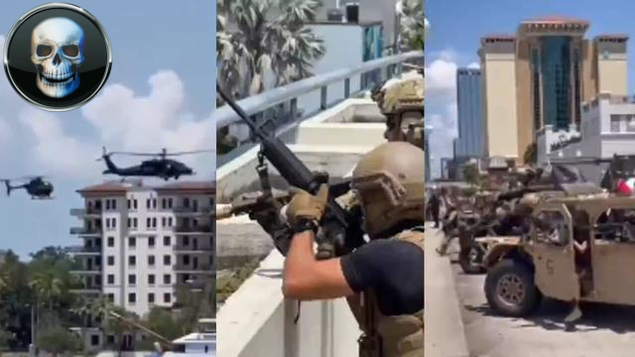 TAMPA, FL: URBAN WARFARE EXERCISES! - CIVIL WAR DRILLS! #OPERATION #OLD #PAJAMAS #NEWS #TRUMP