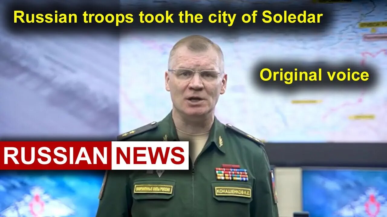 Russian troops took the city of Soledar | Russia Ukraine. RU