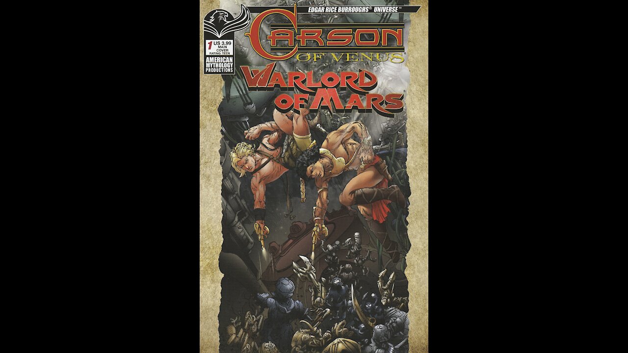 ERB Carson of Venus / Warlord of Mars -- Issue 1 (2019, American Mythology Productions) Review