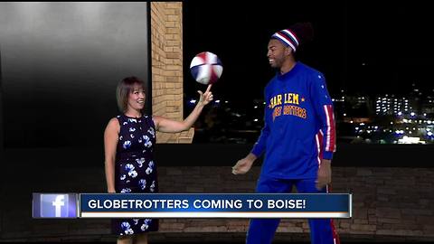 Harlem Globetrotters stop by Good Morning Idaho