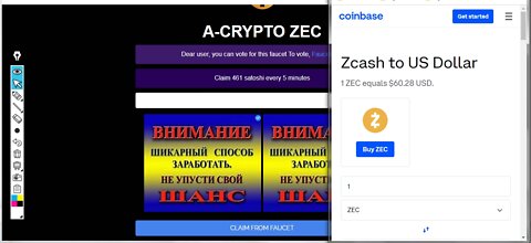 How To Earn Free Zcash Every 5 Minutes At ARUBLE A CRYPTO ZEC Instant Withdraw At FaucetPay