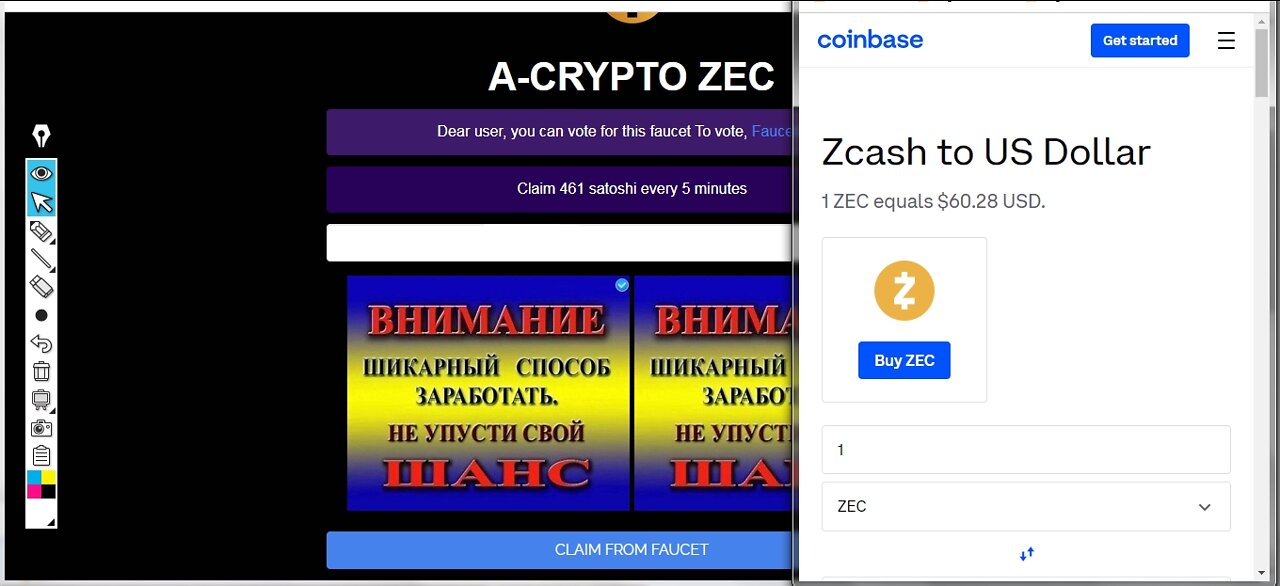 How To Earn Free Zcash Every 5 Minutes At ARUBLE A CRYPTO ZEC Instant Withdraw At FaucetPay