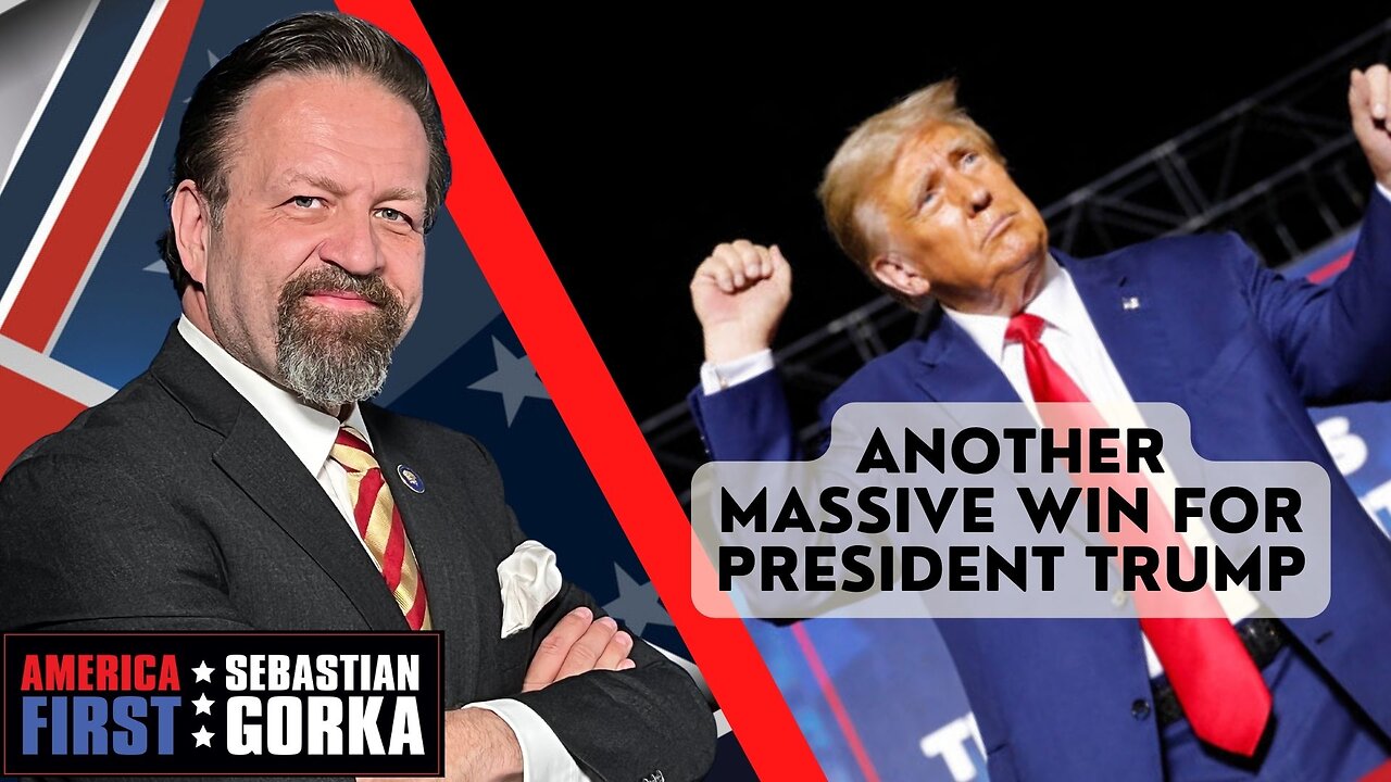 Another massive win for President Trump. Todd Blanche with Sebastian Gorka on AMERICA First