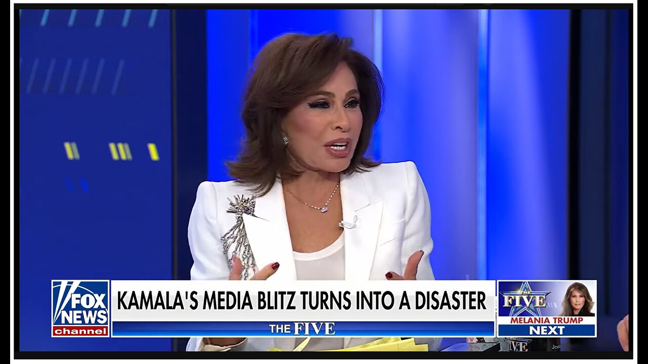 Judge Jeanine: Kamala’s media blitz kicked off with a total ‘faceplant’