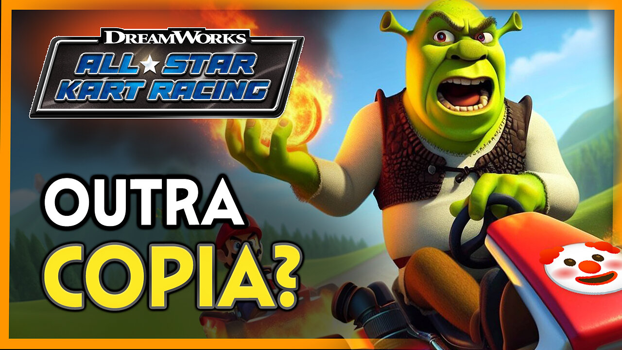 O que fizeram aqui, não tem perdão! DreamWorks All-start Kart Racing