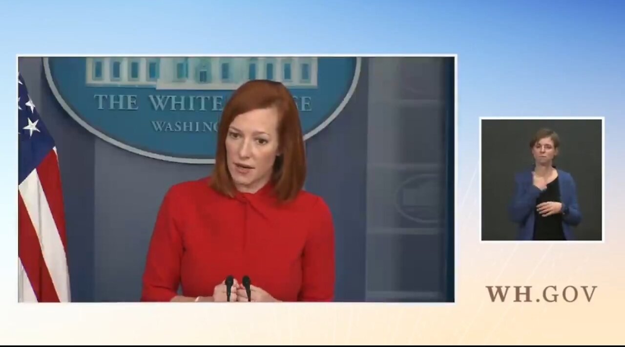 Psaki BACKTRACKS On Claim They Are Only Taking In Migrant Kids