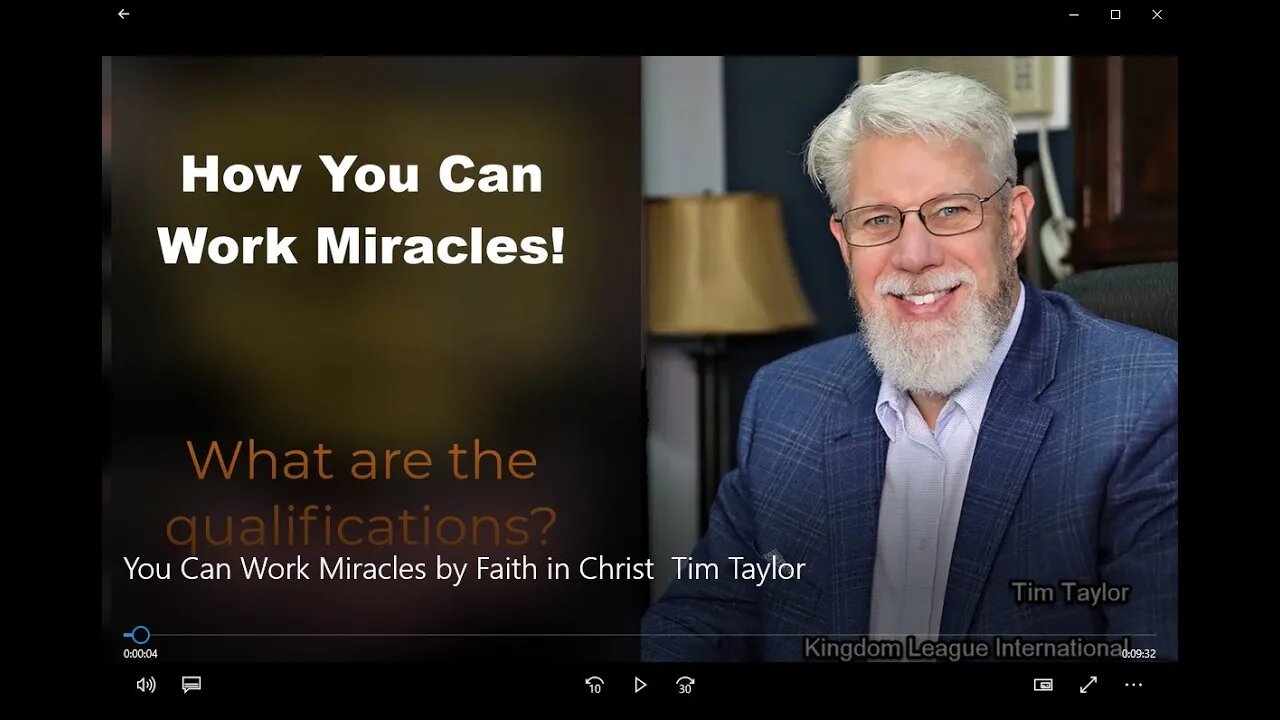 You Can Work Miracles by Faith!