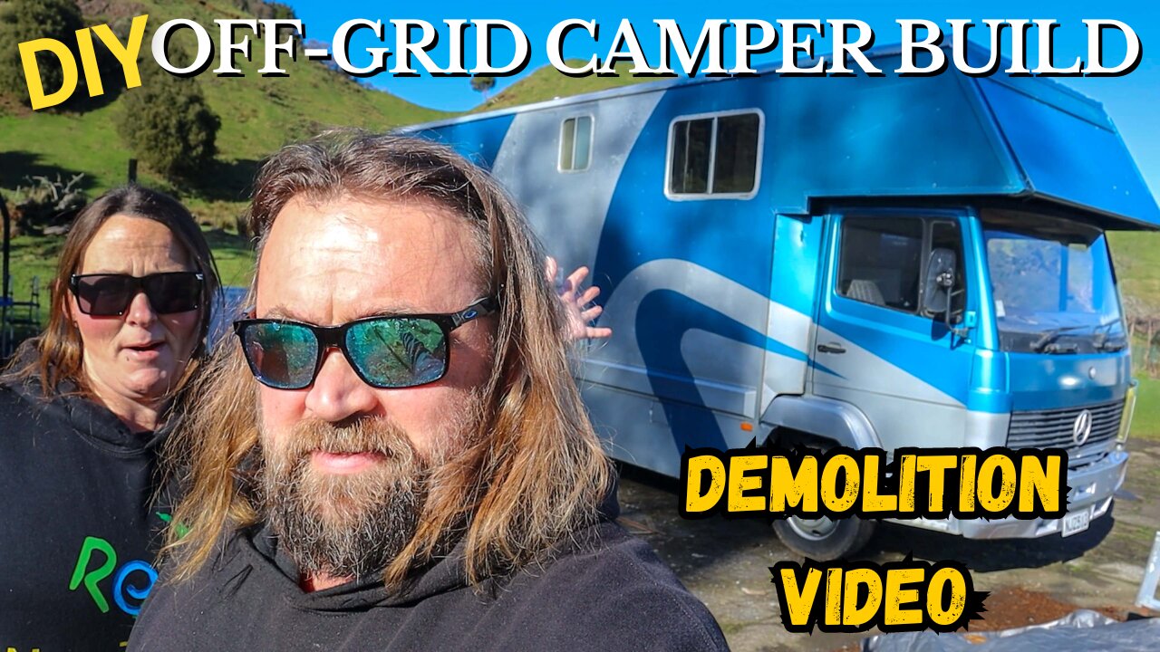 DIY Off-grid camper conversion | Demolition - full truck strip out