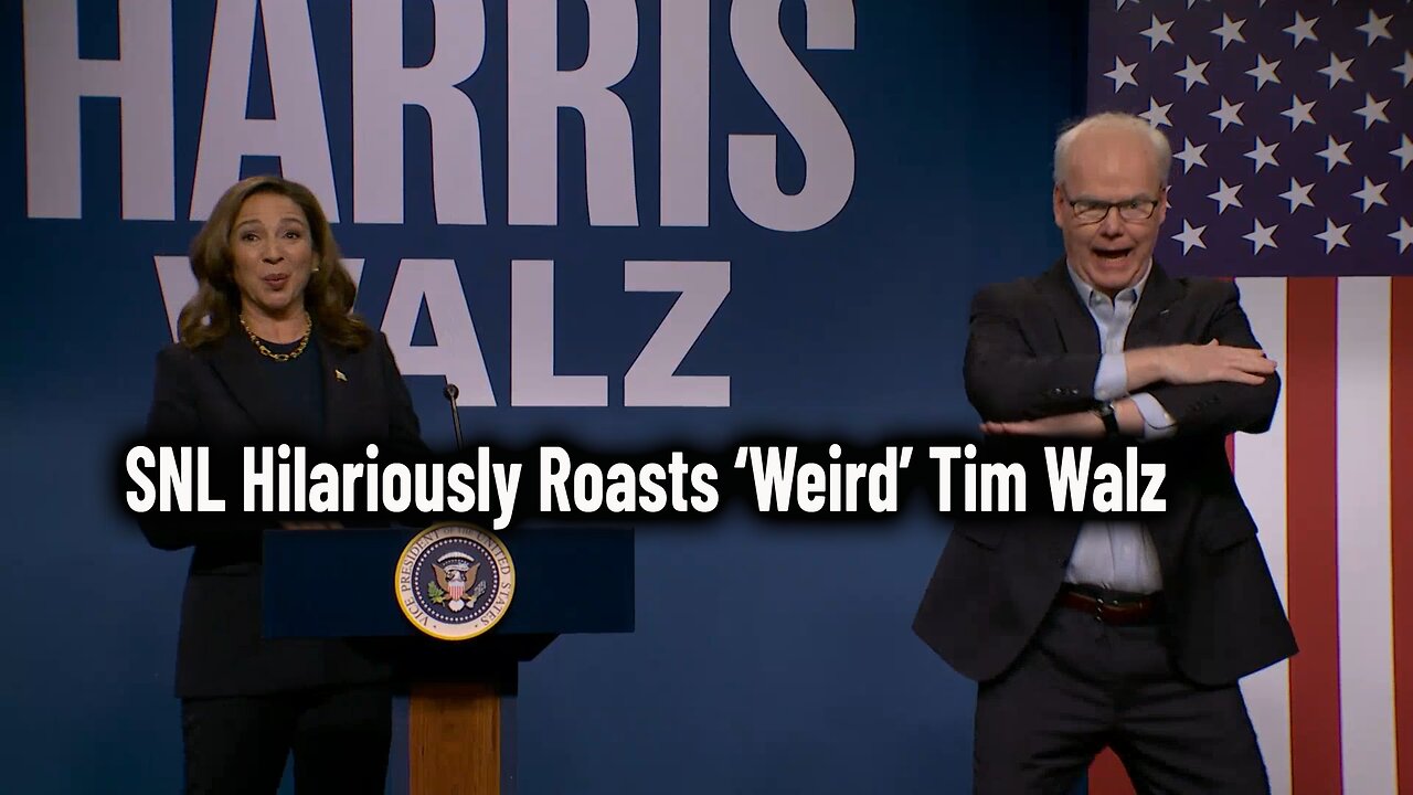 SNL Hilariously Roasts ‘Weird’ Tim Walz