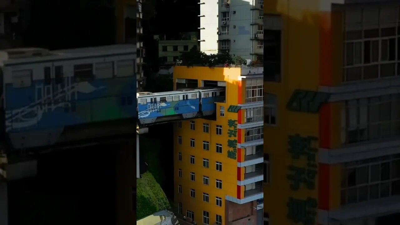 Train line inside of house