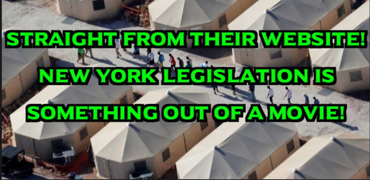 NY Senate Bill is something out of a movie!