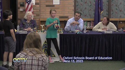 Oxford Schools Board of Education: 6-13-23