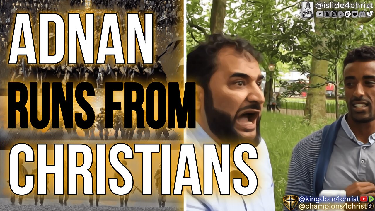 Muslim Apologist RUNS from debate with CHRISTIANS