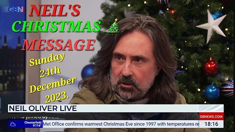 Neil Oliver's Christmas Message - Sunday 24th December 2023.