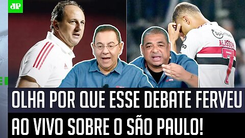 "Os caras TÃO DE SACANAGEM? ISSO AÍ É UMA PIADA, pô!" OLHA por que DEBATE sobre o São Paulo FERVEU!