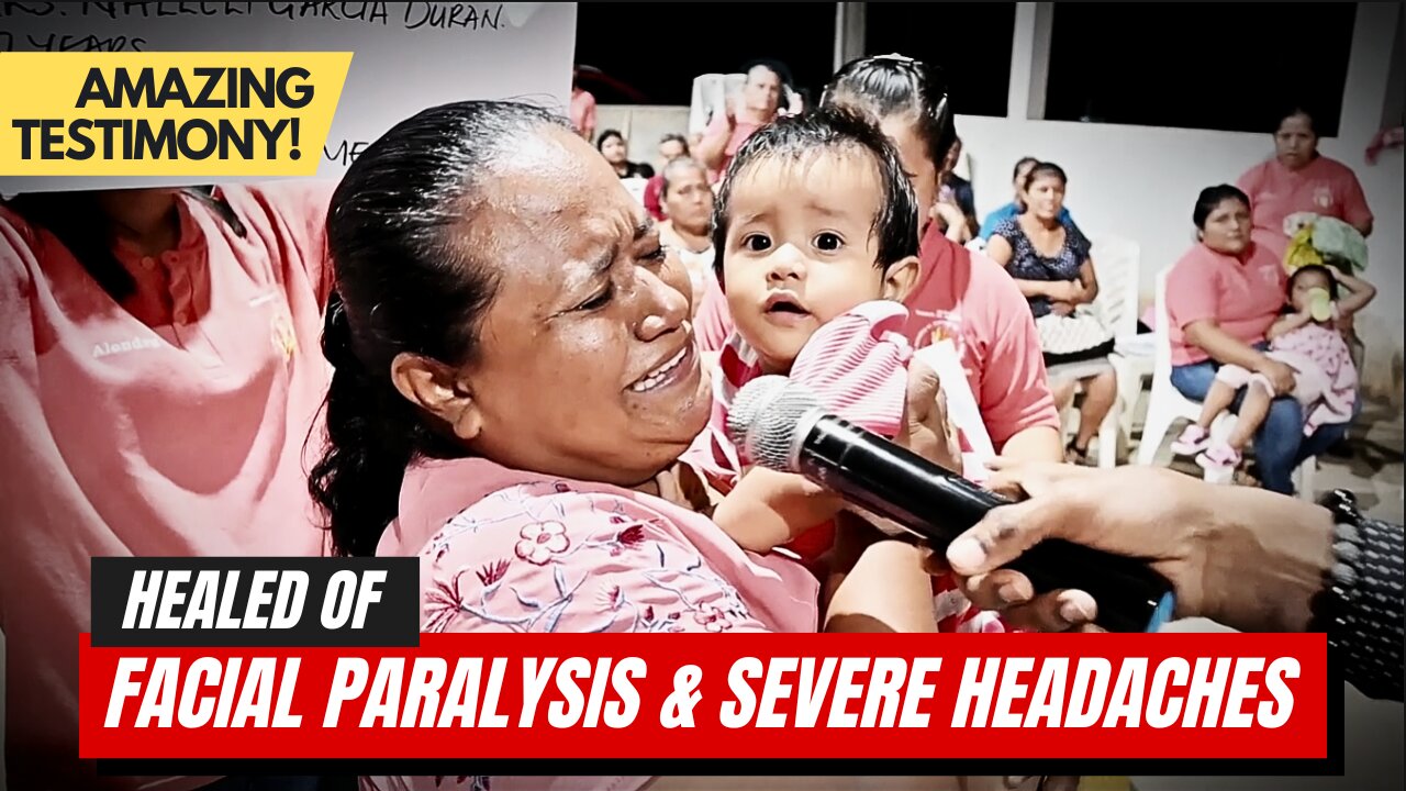 Amazing Healing Testimony | Woman Healed Of Facial Paralysis And Severe Headaches.