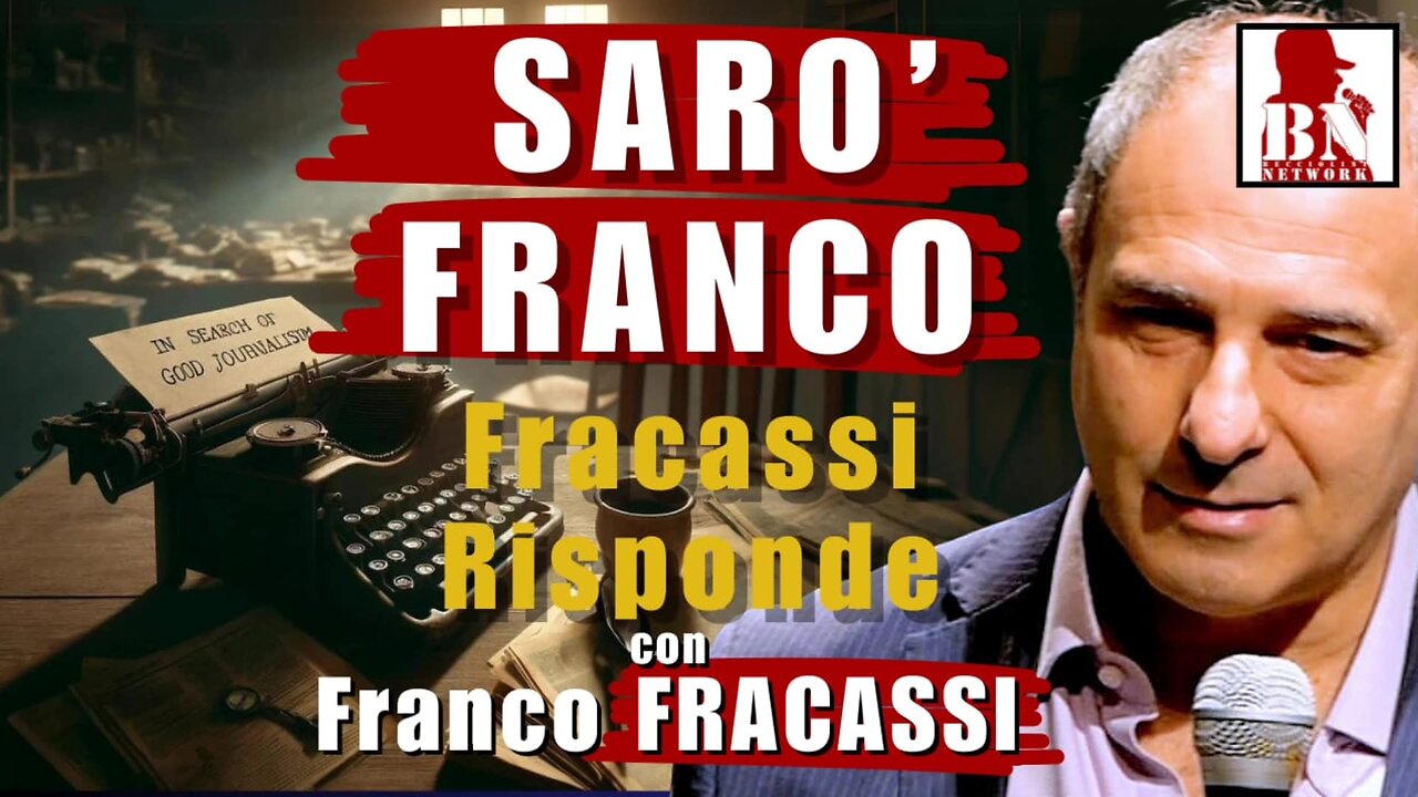 Sarò FRANCO | Il Punt🔴 di Vista di FRANCO FRACASSI