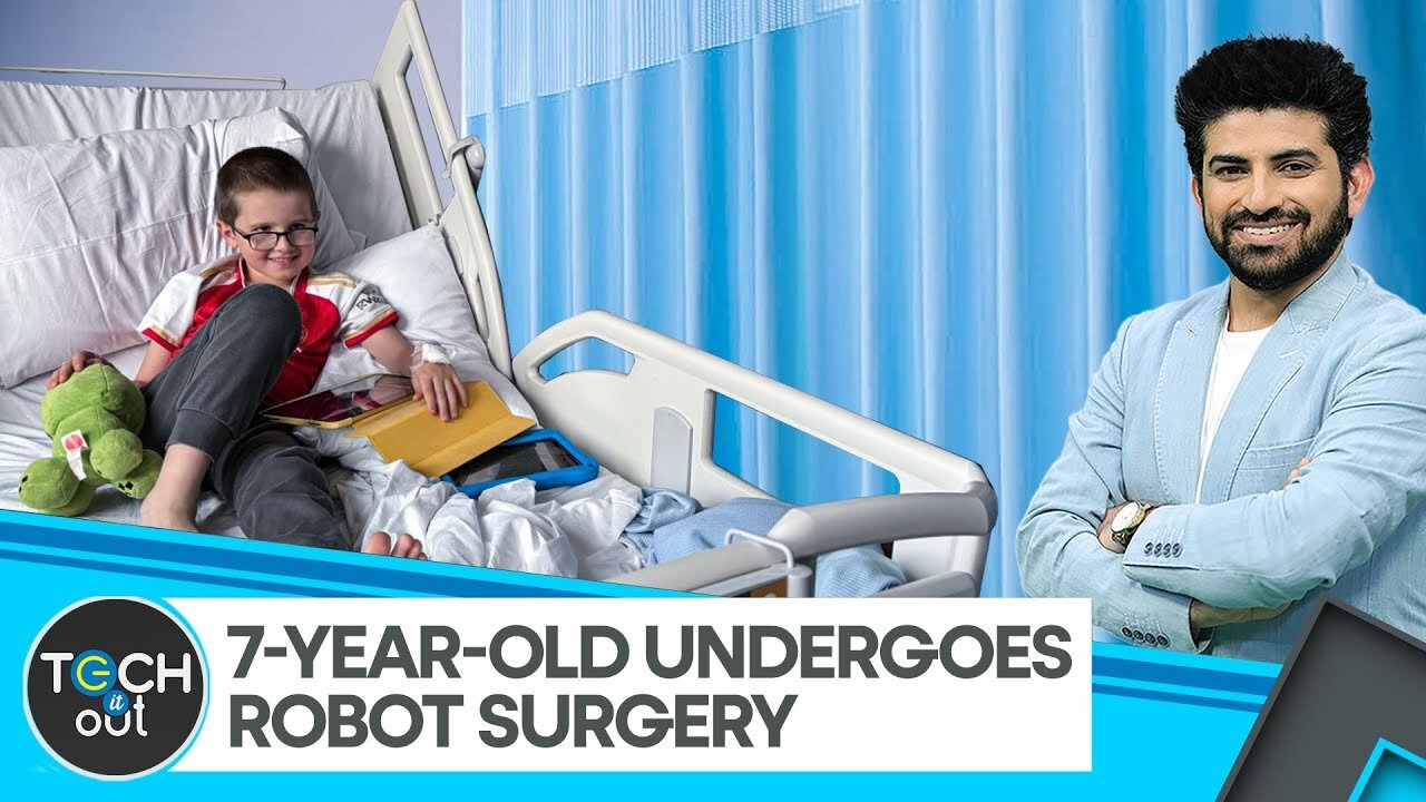 Robot-assisted surgery performed for first time on UK child | Tech It Out | WION