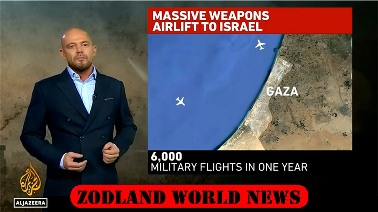 ►⚡️🇮🇱🇺🇸🇬🇧⚔️🇵🇸 The Scale of USUK "this AIR BRIDGE, and the vast number of surveillance flights..."