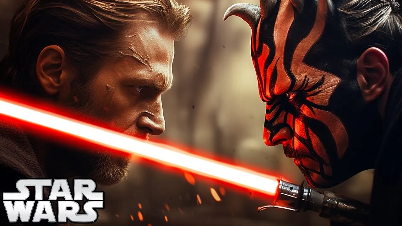 Deleted Obi-Wan Maul and Qui-Gon Jinn Fight Revealed [INSANE]