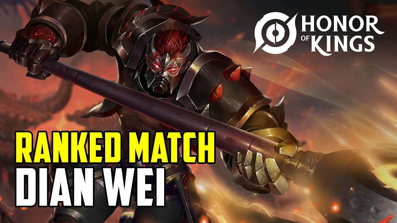 Honor of Kings: Ranked Match 14.7 - Dian Wei (Jungling) 10-2-9