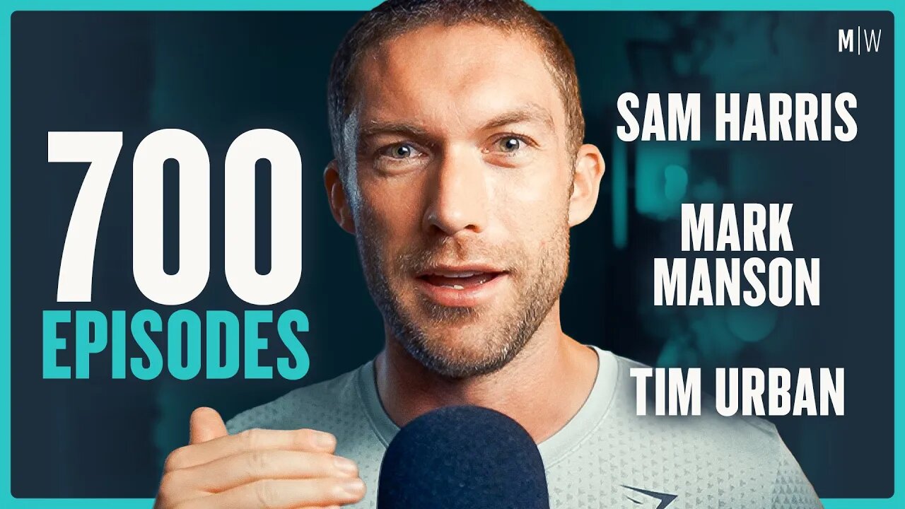 16 Lessons From 700 Episodes - Sam Harris, Mark Manson & Tim Urban | Modern Wisdom 702