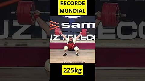 RECORDE MUNDIAL no Arranco de 225kg de Lasha Talakhadze (109kg+) #Shorts