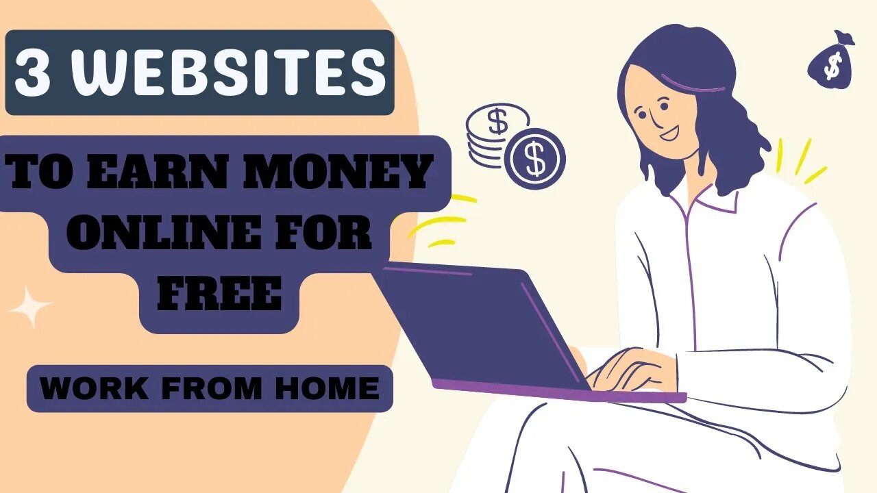 3 websites to earn money online for free #earnmoneyonline