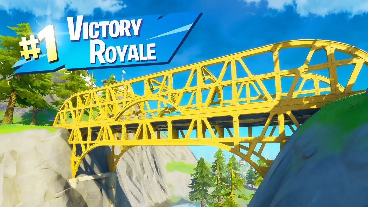 Fortnite But Staying on The Bridge All Game 🌉