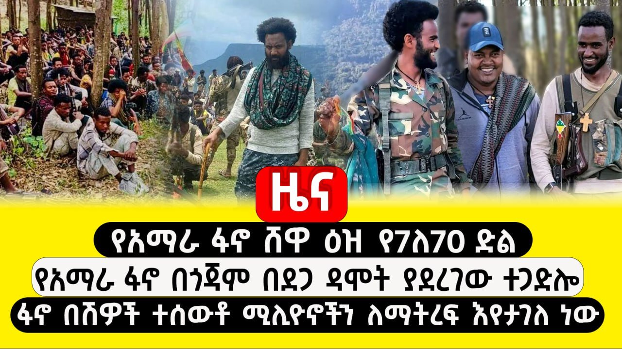 ዜና :- ነሐሴ 27, 2016 || የአማራ ፋኖ በጎጃም በደጋ ዳሞት ያደረገው ተጋድሎ ፤ ፋኖ በሽዎች ተሰውቶ ሚሊዮኖችን ለማትረፍ እየታገለ ነው