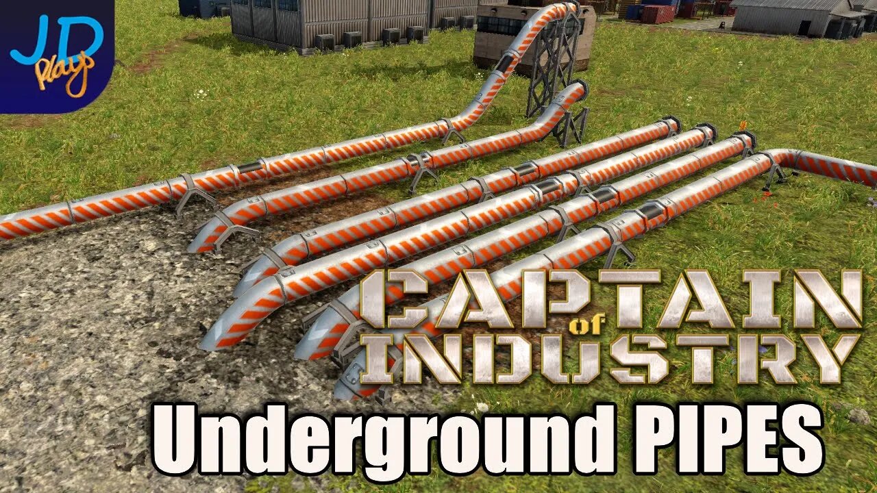 The Secret of Underground Pipes 🚜 Captain of Industry 👷 Tutorial, Guide, Tips