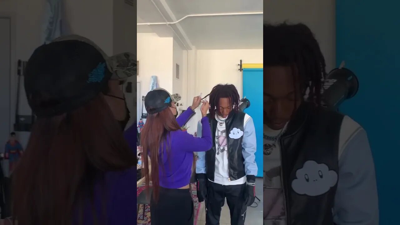 LIL TECA in our OFFICE