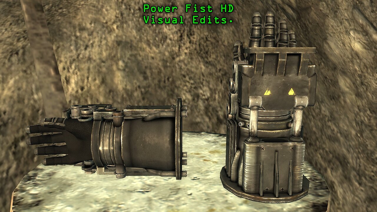 Fallout 3 Mods - Power Fist HD - Visual Edits by Dead47