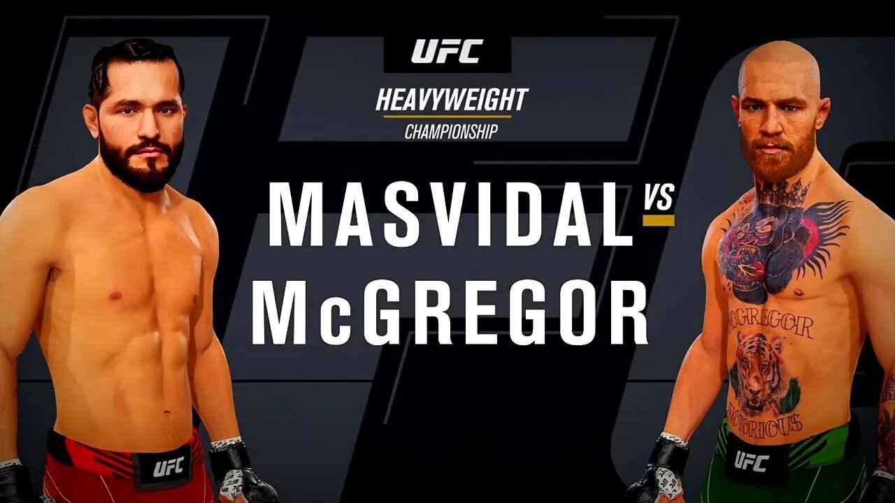 EA Sports UFC 4 Gameplay Conor McGregor vs Jorge Masvidal