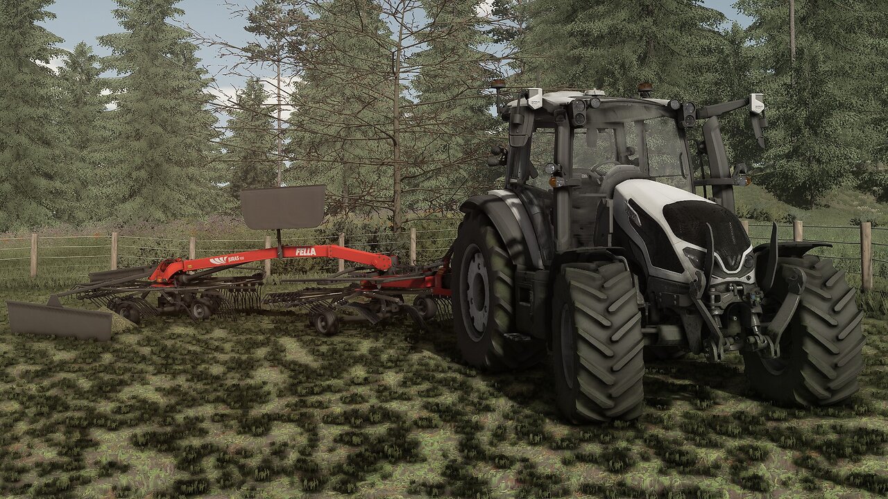 Farming Simulator 22 Valtra G135 & Fella Juras 1502 | Krumbach | Mod Test